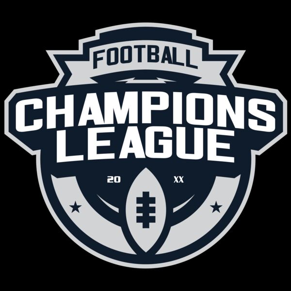 Champions League Football logo template Thumbnail